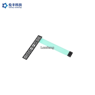 좋은 가격 PET 오토타이프 메탈 돔 멤브레인 스위치, 소광면 얇은막 스위치 패널 온라인으로