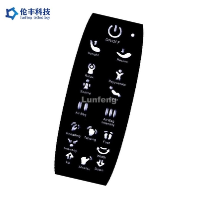 좋은 가격 키보드 버튼 재료 PC 그래픽 패널 덮개 사용자 정의 모양과 사용자 정의 크기 온라인으로