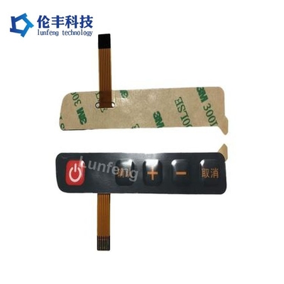 좋은 가격 105*25mm FPC 막 스위치 오버레이 성능에 대한 완벽한 스위치 솔루션 온라인으로