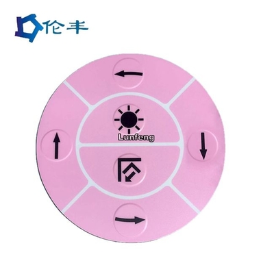 좋은 가격 RoHS PC Lexan 원격 제어 패널 3M467 Pantone 폴리카보네이트 그래픽 오버레이 온라인으로
