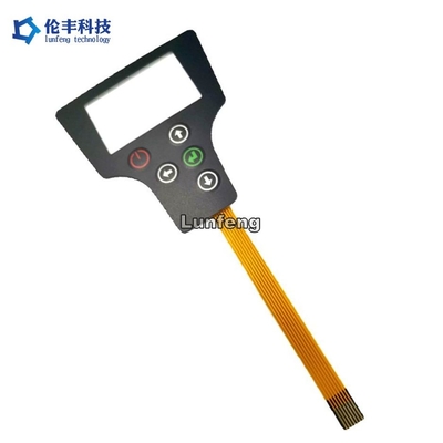 좋은 가격 0.15 밀리미터 PET F150은 1.0 밀리미터 Zif 마지막으로 FPC 멤브레인 스위치를 특별주문했습니다 온라인으로