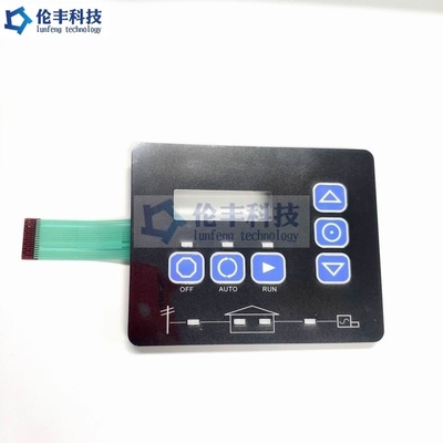엠보싱 키와 평평한 OEM 맞춘 주도하는 얇은막 스위치 프레임
