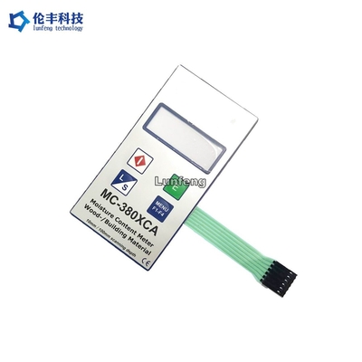 좋은 가격 맞춘 멤브레인 스위치 키패드, 수분 함량 미터 PET 멤브레인 스위치 온라인으로