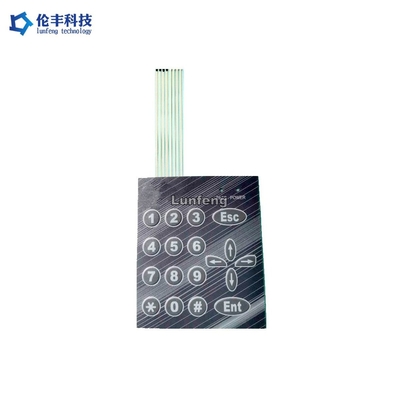 좋은 가격 자동 접착 편평한 막 키보드, 막 스위치 키보드 OEM ODM 온라인으로