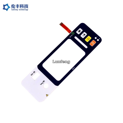 좋은 가격 폴리에스테 애완 동물 LED 막 스위치, 주문을 받아서 만들어진 디자인 중요한 막 스위치 온라인으로