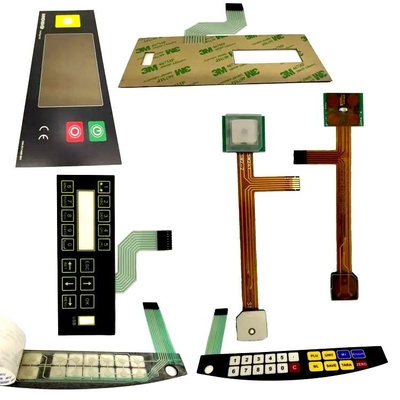 의학적인 자택 / 인더스트리얼 /를 위한 주문 제작된 애완 멤브레인 스위치