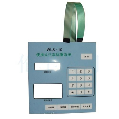 좋은 가격 1mm Pitch LED 막 키보드 IP65 보호 1 백만 번 수명 온라인으로