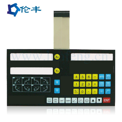 좋은 가격 105*25mm 3V 드라이버 금속 돔 FPC 막 스위치 덮개 산업 장비 온라인으로