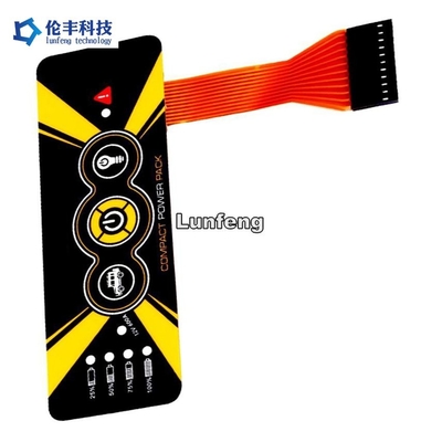 좋은 가격 전기 백라이트막 스위치 PET 재료와 작동 힘 50g ~ 500g 온라인으로