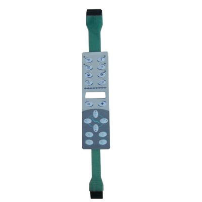 평면 막 스위치 -30C- 80C 온도 범위 농기 기계용 PET/PC/PVC 재료