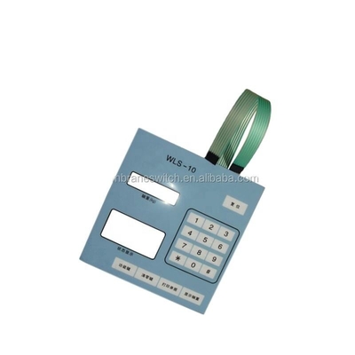 PET/PC/PVC 소재로 만든 소비자 전자제품용 평면 망막 키보드