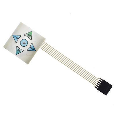 2.54mm Pitch 및 IP65 보호 수준으로 사용자 정의 PMMA LED 막 키보드