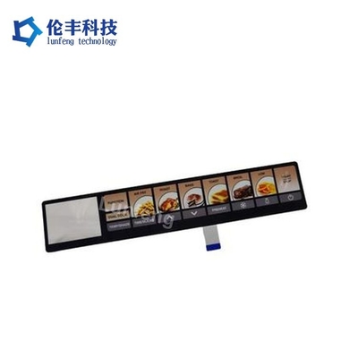 좋은 가격 성능 및 디자인 PET/PC/PVC 재료를 위한 맞춤형 판톤 컬러 코드 평면막 키보드 온라인으로