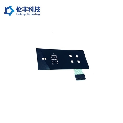 좋은 가격 1.5mm 피치 발광 멤브레인 키패드, 귀사의 비즈니스 요구에 맞춤 제작 온라인으로