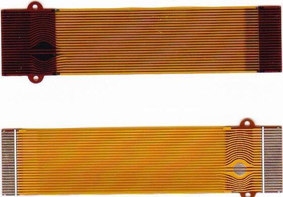 좋은 가격 0.05mm Minimum Trace Width FPC Flexible Circuit Board with Yellow PI Film Solder Mask and Gold Plating Surface Finishing 온라인