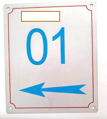 좋은 가격 Customizable Aluminum Nameplate with 3M Adhesive for Weather Resistant Equipment Labeling and Industrial Asset Tracking 온라인