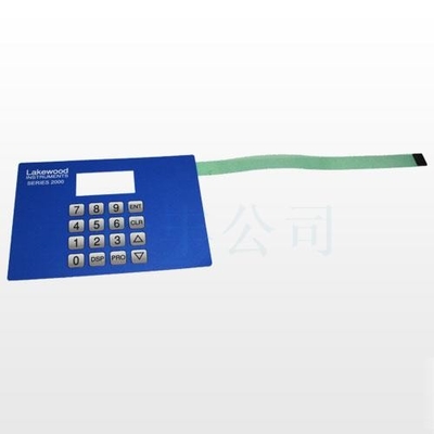 좋은 가격 비 촉각 평면 멤브레인 버튼 패널 3M467 멤브레인 스위치 키보드 온라인으로