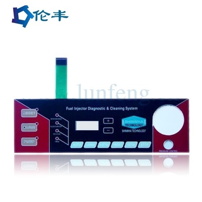 LED 멤브레인 스위치 패드 3M 접착식 홈 금속 키패드 돔 스위치