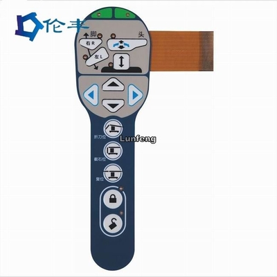 좋은 가격 3M468 접착식 FPC 멤브레인 스위치 홈 장치 LED 멤브레인 푸시 버튼 스위치 온라인으로