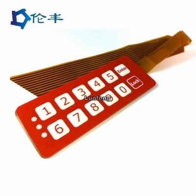 좋은 가격 FPC 멤브레인 키패드 커넥터 유연한 회로 Pantone 키패드 돔 스위치 온라인으로