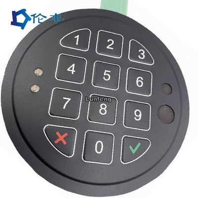 좋은 가격 맞춤형 평면 망막 키보드 -30C-80C 온도 범위와 DC 12V 전압 등급 온라인으로
