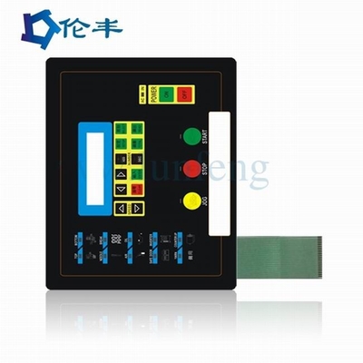회로 PET 매트 전면 패널 오버레이를 보호하는 금속 돔 막 그래픽 오버레이