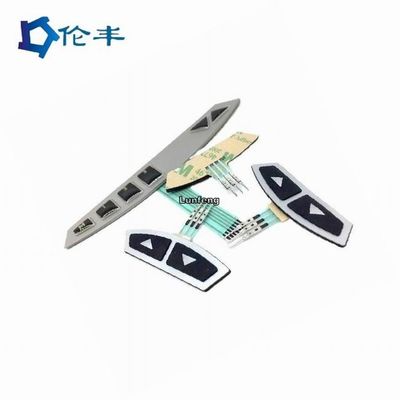 좋은 가격 물 저항성 실리콘 고무 키보드 매트 표면과 3M 467 MP 전자 장치 제어 패널에 대한 후착 온라인으로