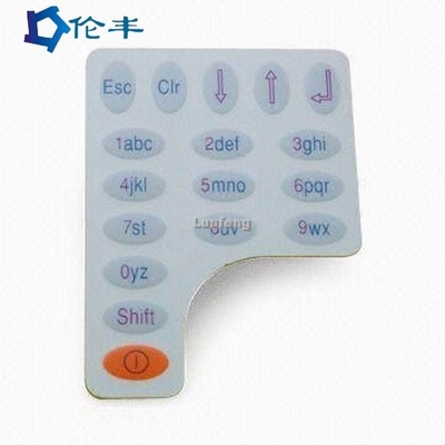 맞춤형 망막 스위치 그래픽 오버레이 정면 두께 0.125mm ~ 0.8mm