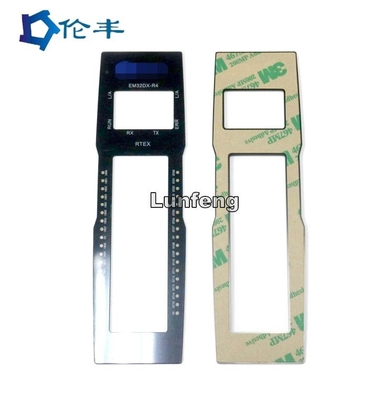 좋은 가격 PC PVC 얇은막 사실적 프런트 패널은 제어 장치를 위해 덮어 씌웁니다 온라인으로